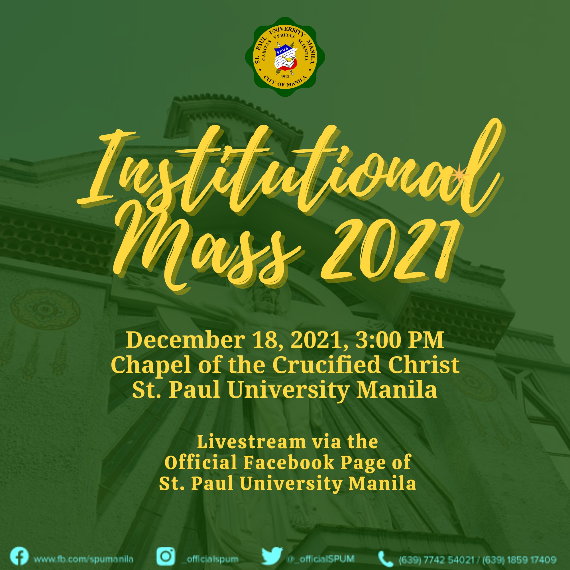 Institutional Mass 2021