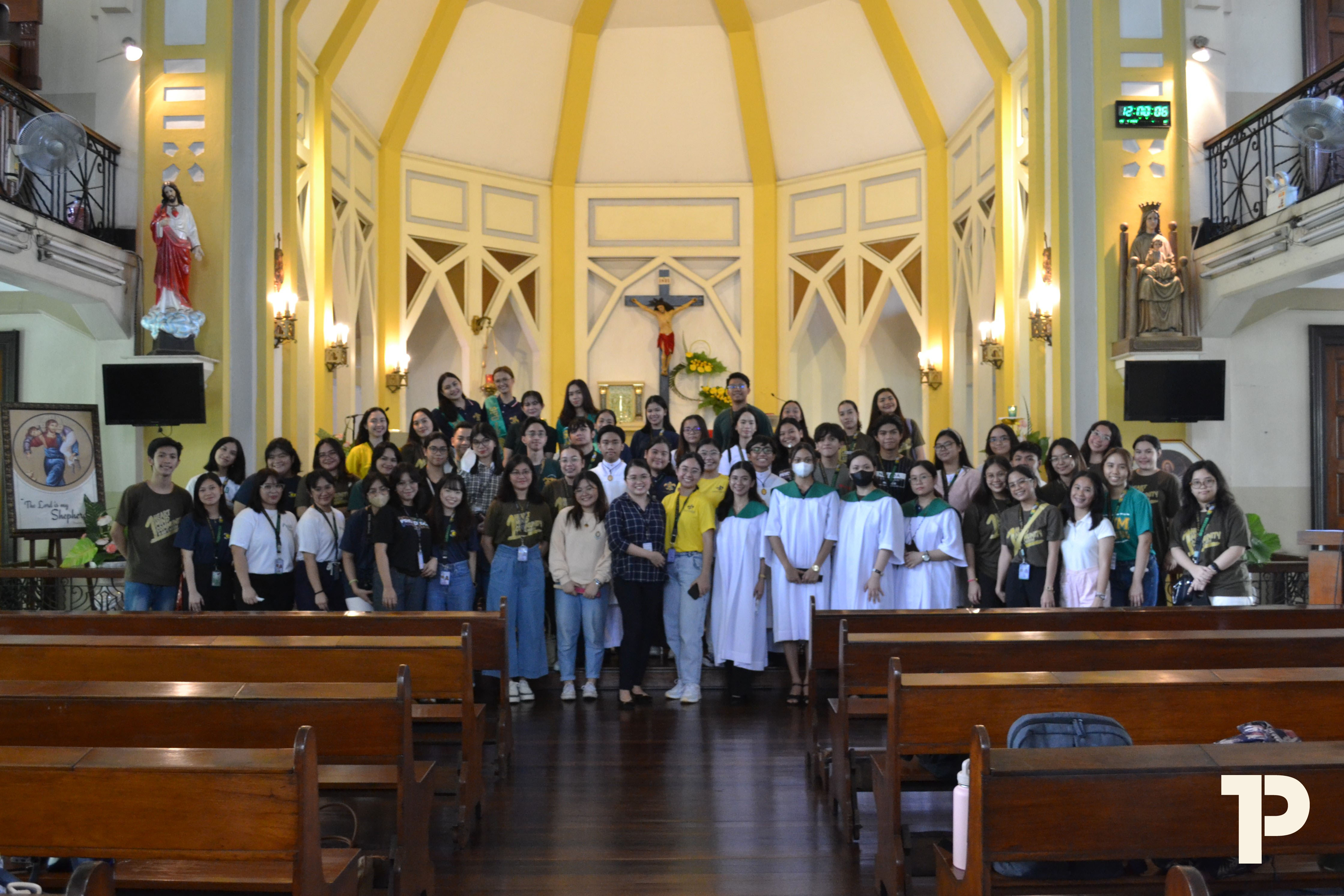 Student Leaders after the celebration of the Holy Eucharist