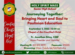 SHS Holy Spirit Mass